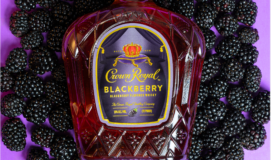 Sip into Sweet Elegance Introducing the Crown Royal Blackberry