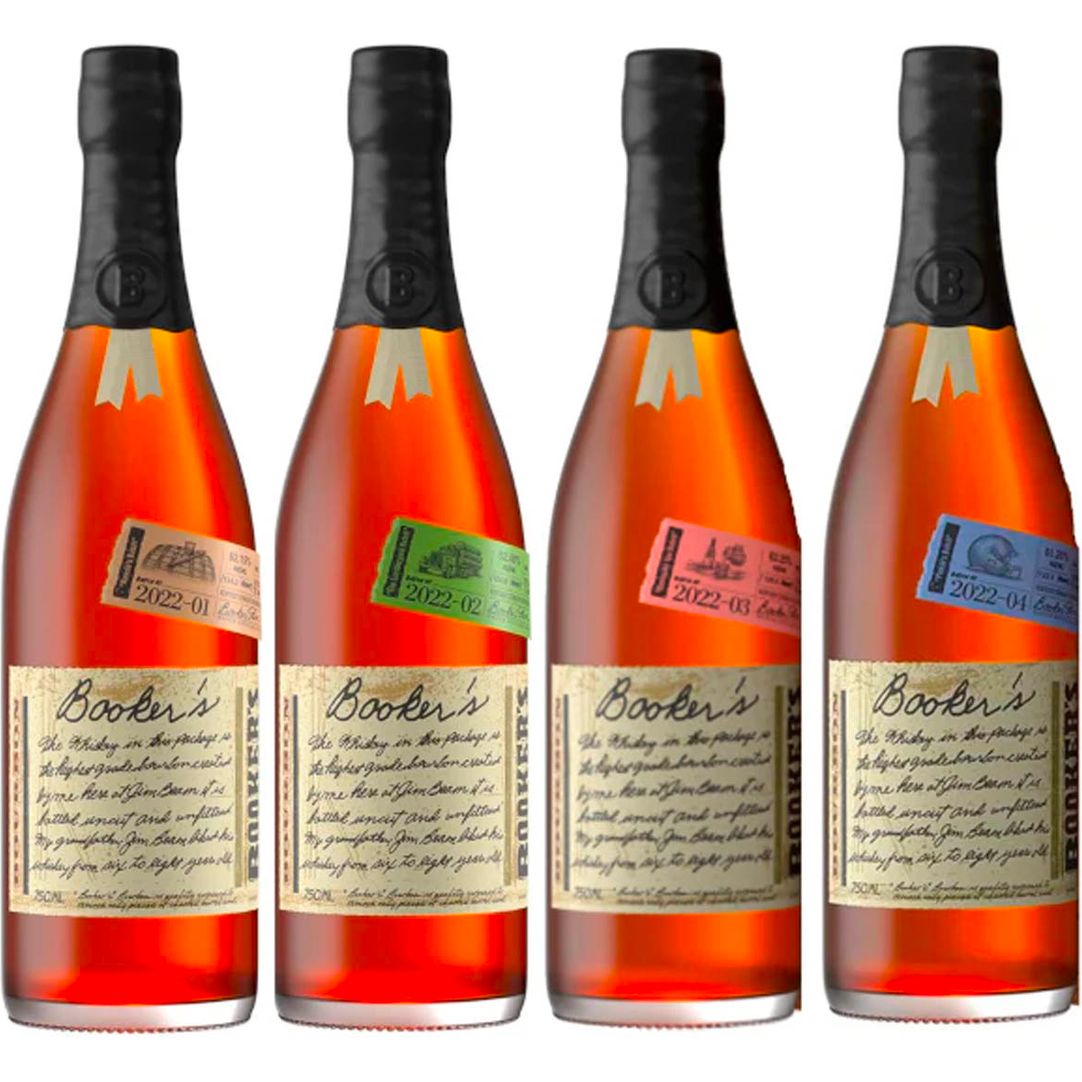 Buy 2022 Booker's Complete Collection 01, 02, 03, & 04 750 mL Online