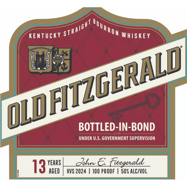 Old Fitzgerald 13 Year Old Bottled In Bond 2024 25th Anniversary