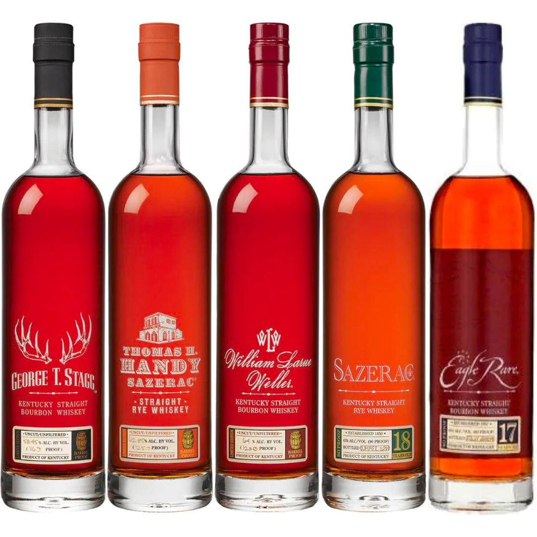 Buffalo Trace Full Antique Collection Bourbon Whiskey