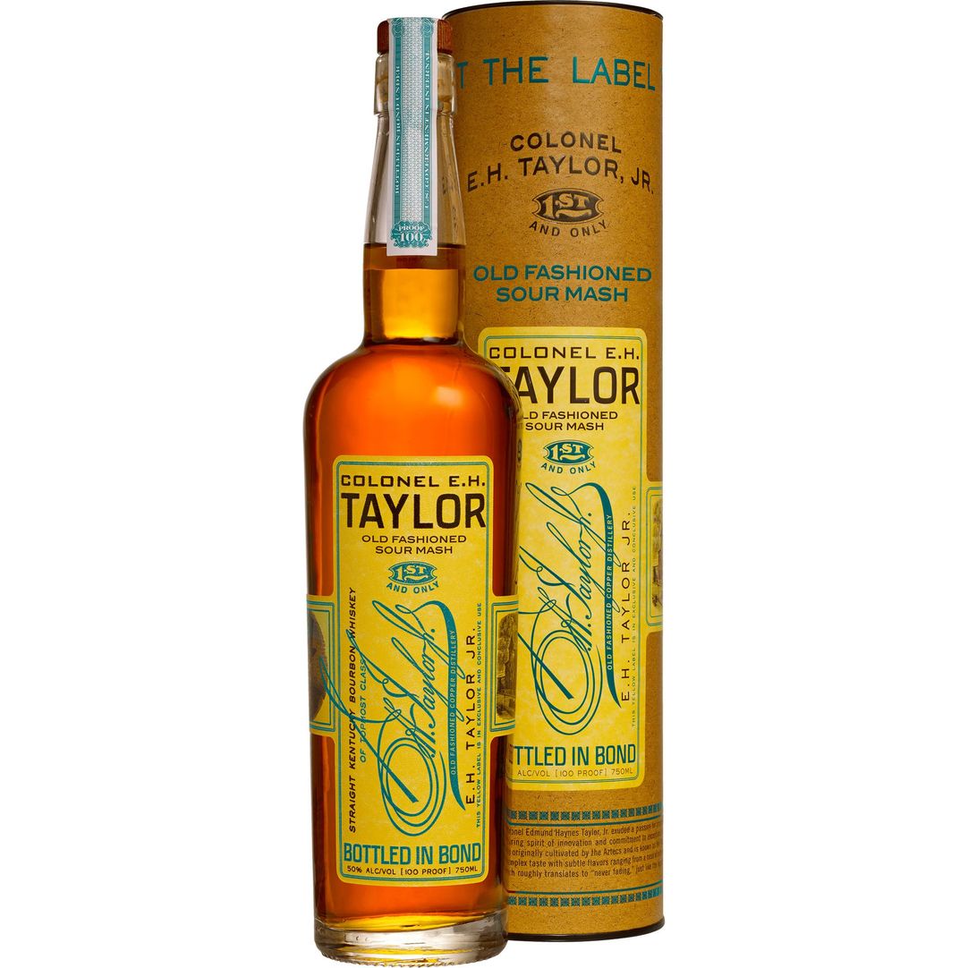 Colonel E.H. Taylor Old Fashioned Sour Mash Kentucky Bourbon Whiskey