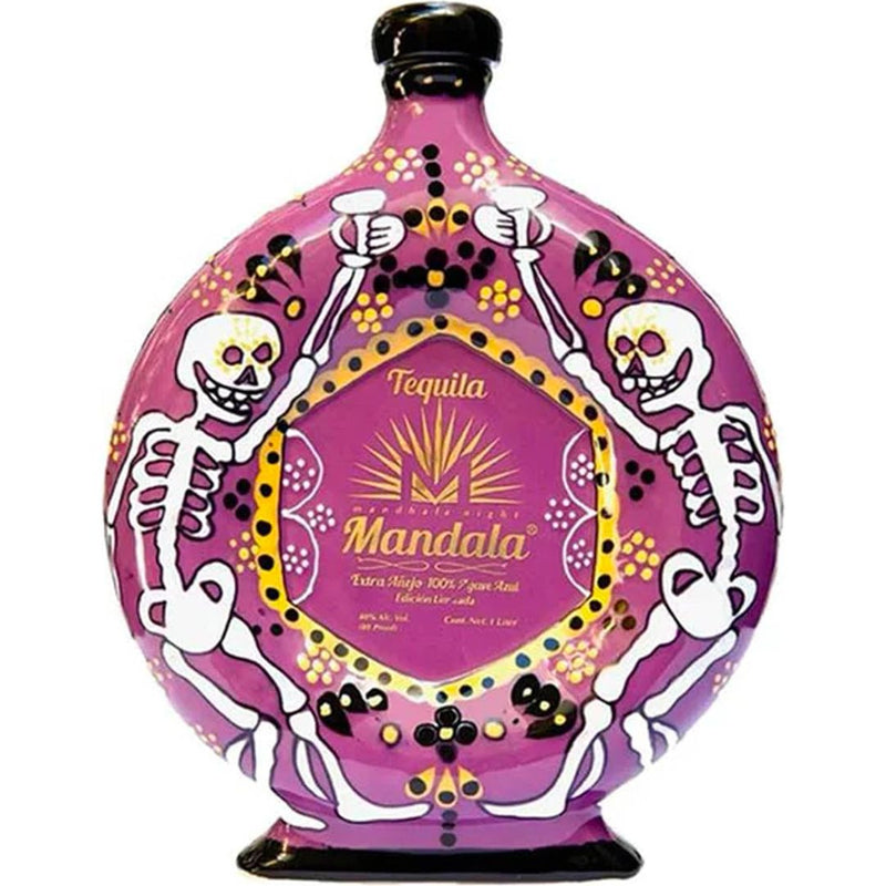 Mandala Extra Anejo Tequila Dia De Muertos 1L
