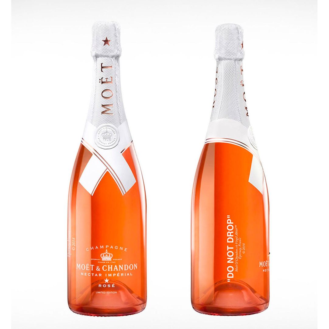 Buy Moet Chandon Imperial Rosé Champagne Vigil Abloh Edition