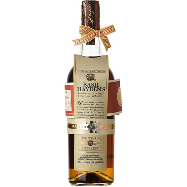 Basil Hayden "Points of Interest" Kentucky Bourbon Whiskey