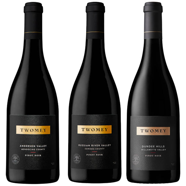 Twomey Anderson Valley, Russian River, & Dundee Hills Pinot Noir Value Bundle