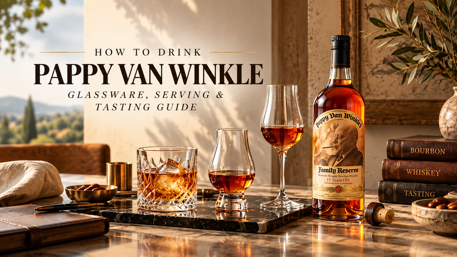 How to Drink Pappy Van Winkle: Glassware, Serving & Tasting Guide