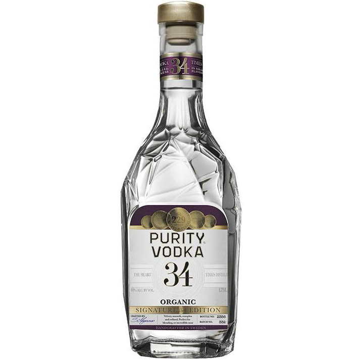 Purity 34 Organic Vodka