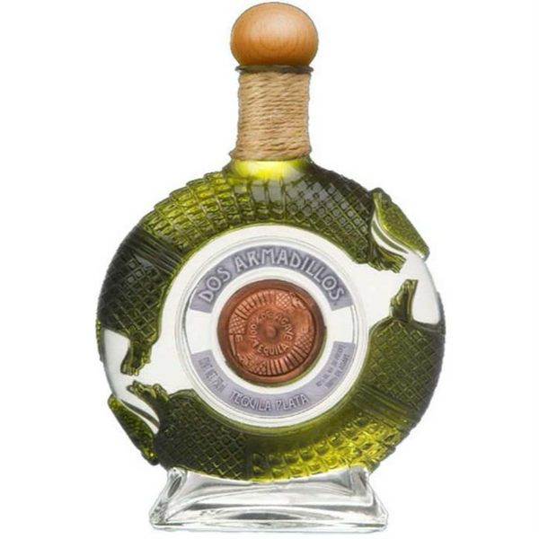 Tequila Dos Armadillos Plata 750ml