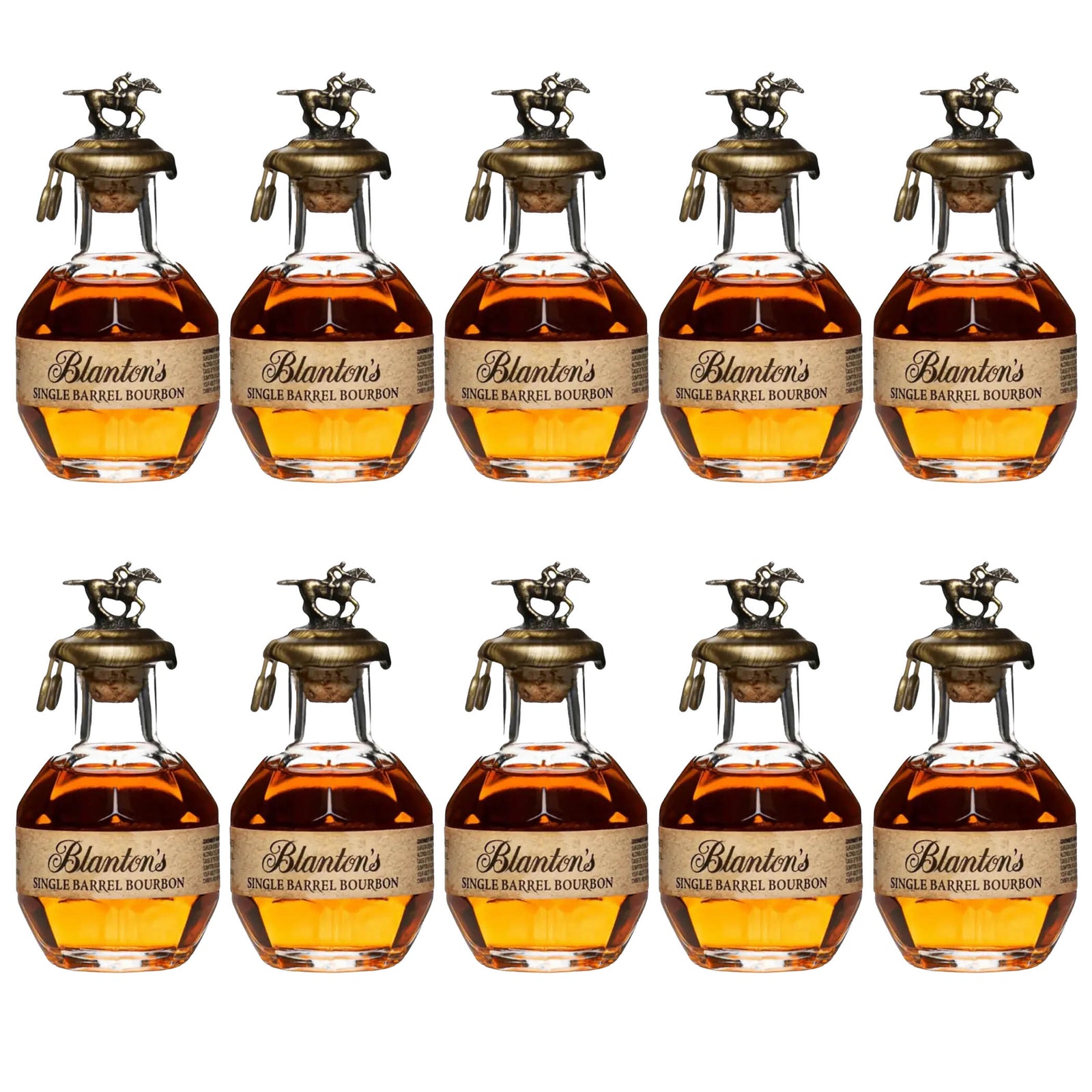 Buy Blanton's Miniature Bourbon 50ml Online | Whiskey Caviar