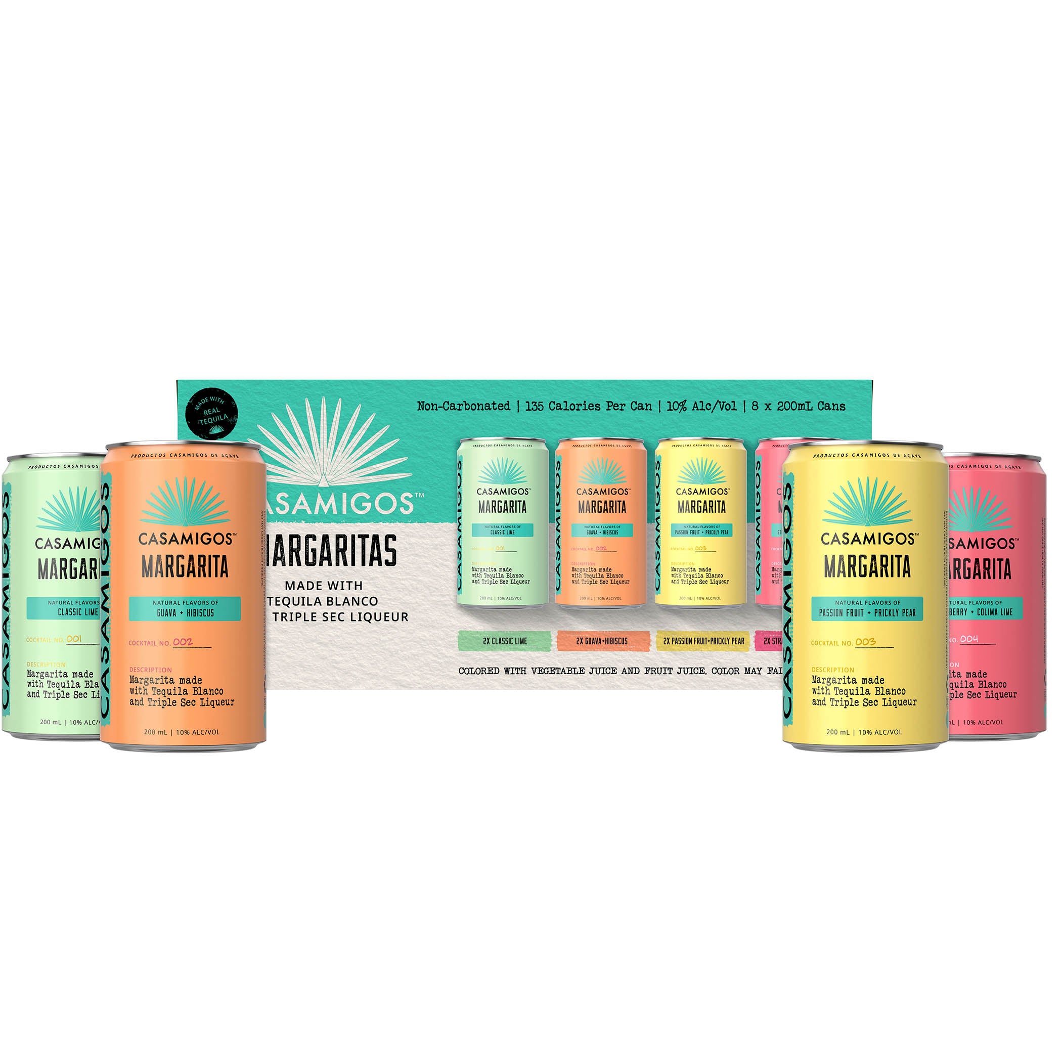 Casamigos Ready to Drink Blanco Tequila Margaritas 8pk