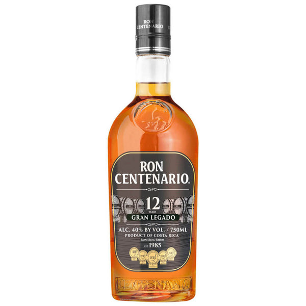 Ron Centenario Gran Legado 12 Year Rum 750 mL