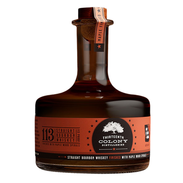 Thirteenth Colony Maple Wood Series Bourbon Whiskey 750 mL