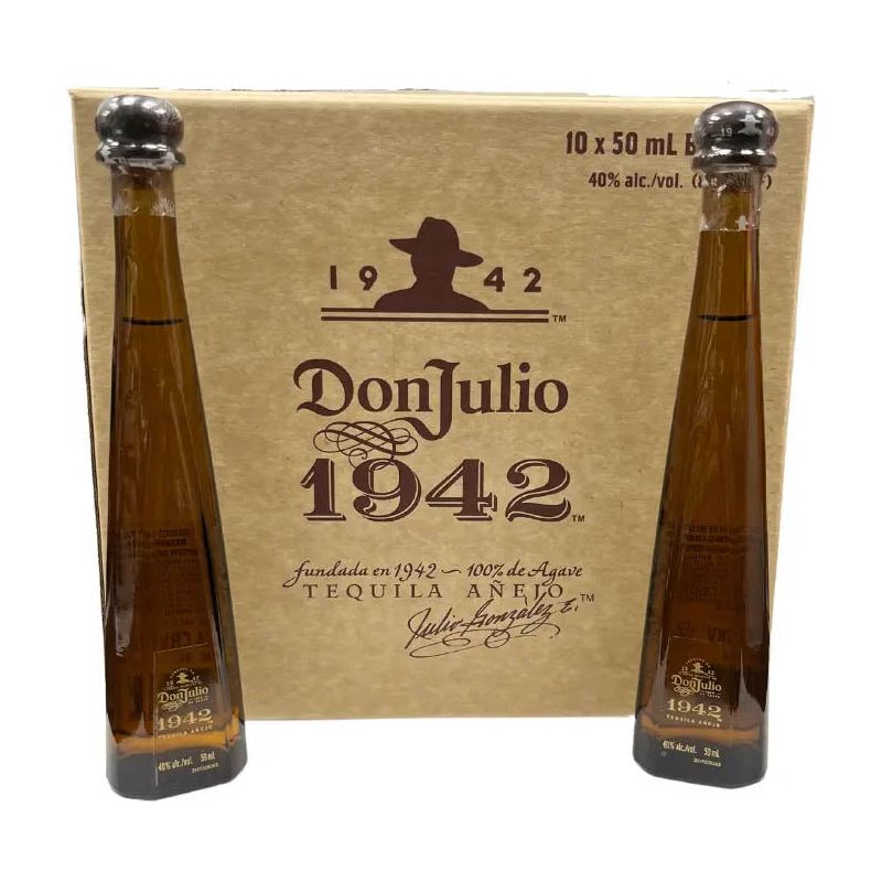 Don Julio 1942 Shooter 10-Pack Box 50 mL