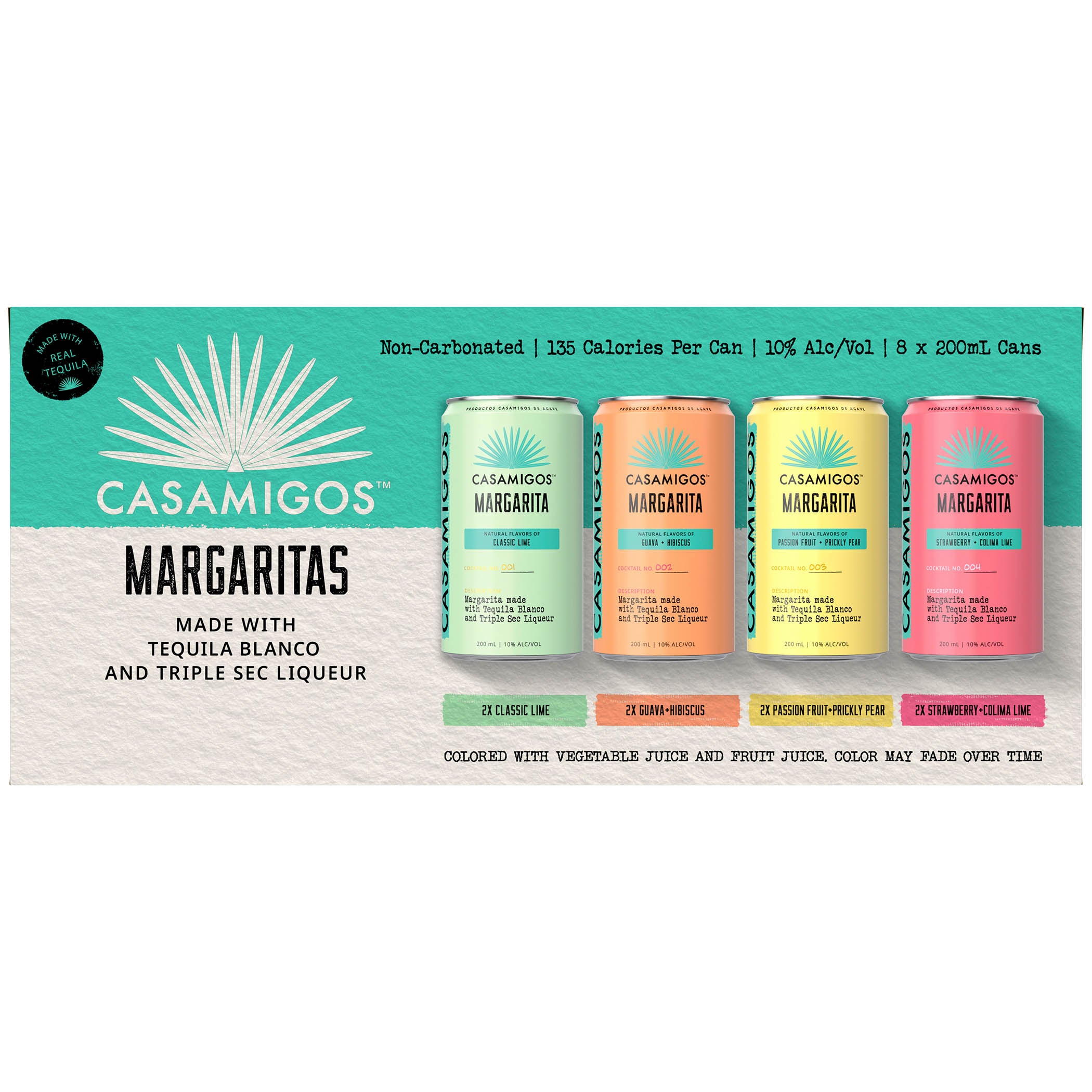 Casamigos Ready to Drink Blanco Tequila Margaritas 8pk