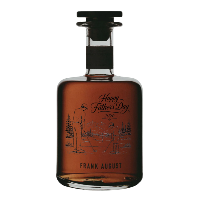 Engraved Father's Day Frank August Small Batch Whiskey 750 mL