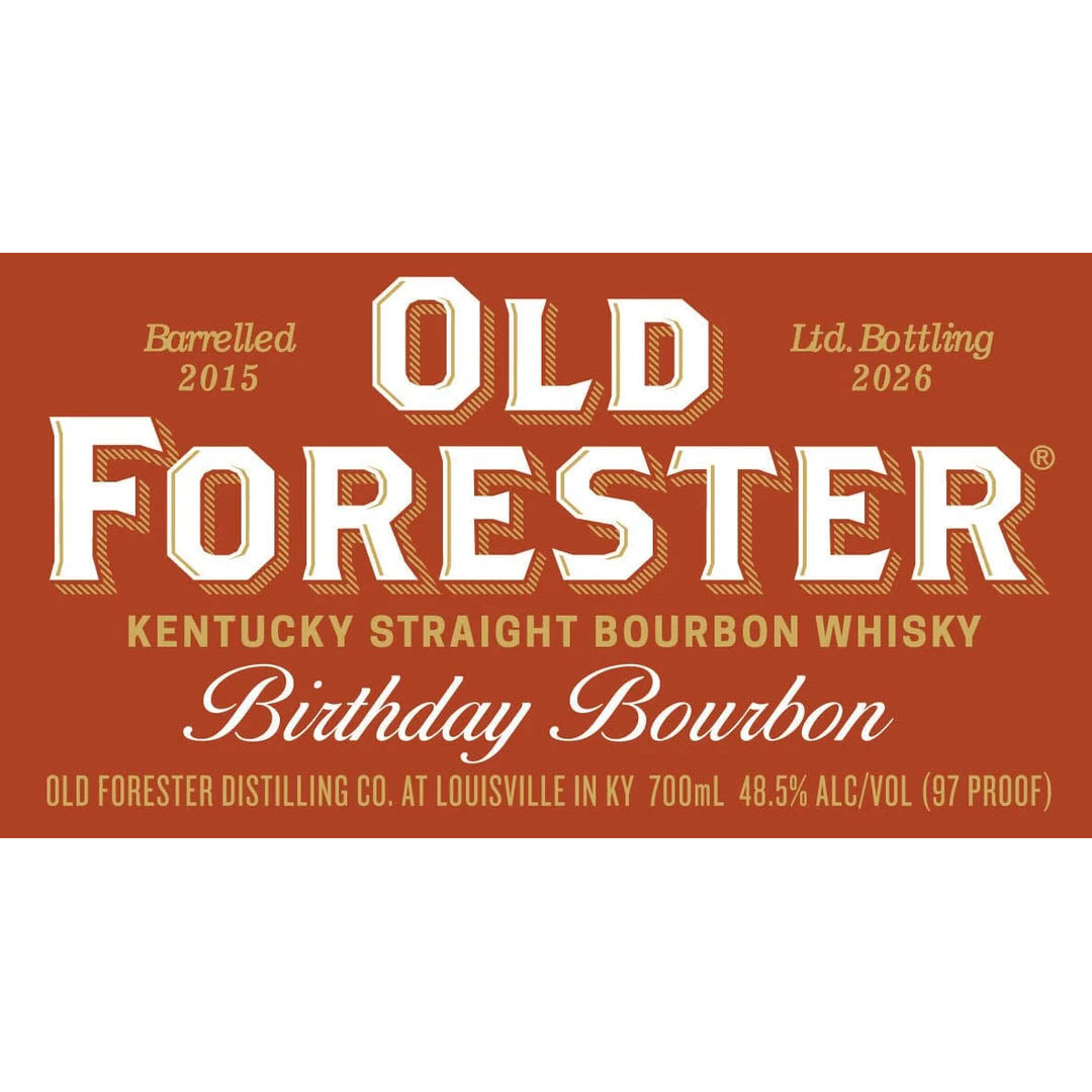 Old Forester 2026 Birthday Bourbon 750 mL