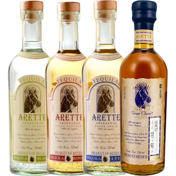 Arette Blanco, Resposado, Anejo, & Extra Anejo Value Bundle