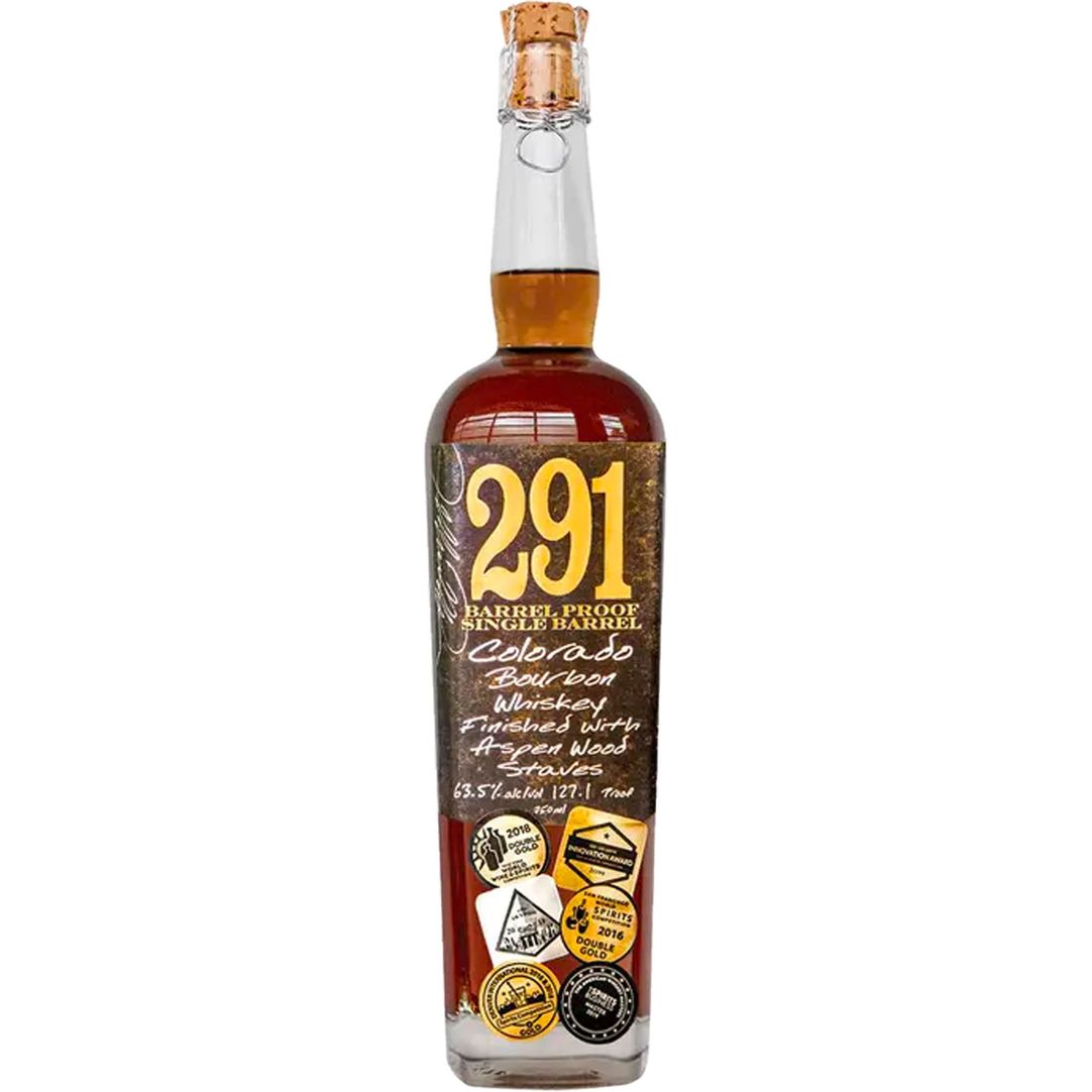291 Barrel Proof Single Barrel Colorado Bourbon Whiskey 750 mL