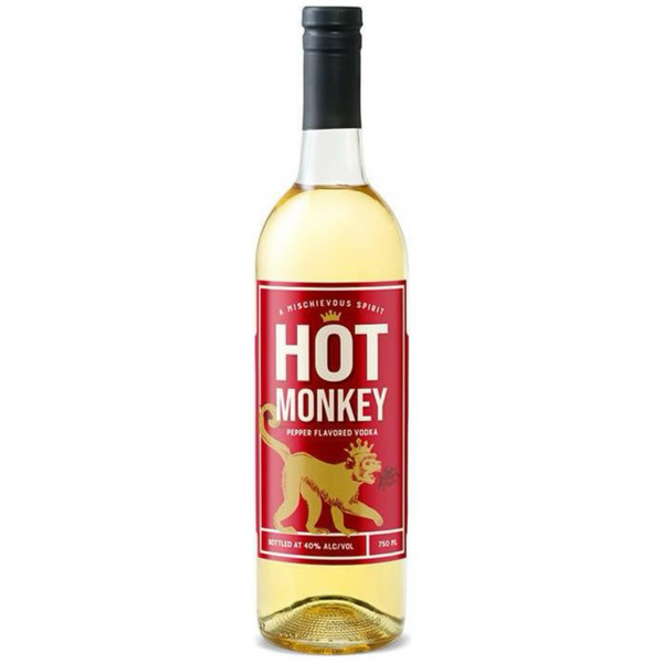 New Deal Distillery Hot Monkey Pepper Flavored Vodka 750 mL