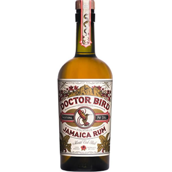 Two James Doctor Bird Jamaican Rum -