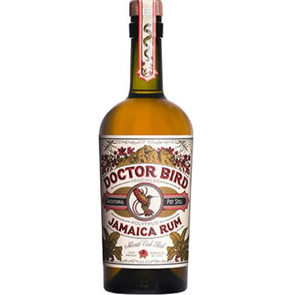 Two James Doctor Bird Jamaican Rum -