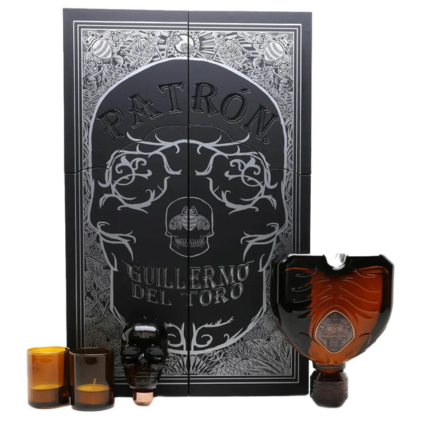 Patron x Guillermo del Toro Extra Anejo Tequila 750 mL