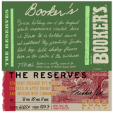 Booker's The Reserves 2026 Rye Whiskey 750 mL