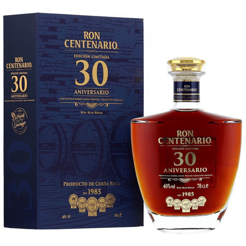 Ron Centenario 30 Gran Reserva Rum 750 mL