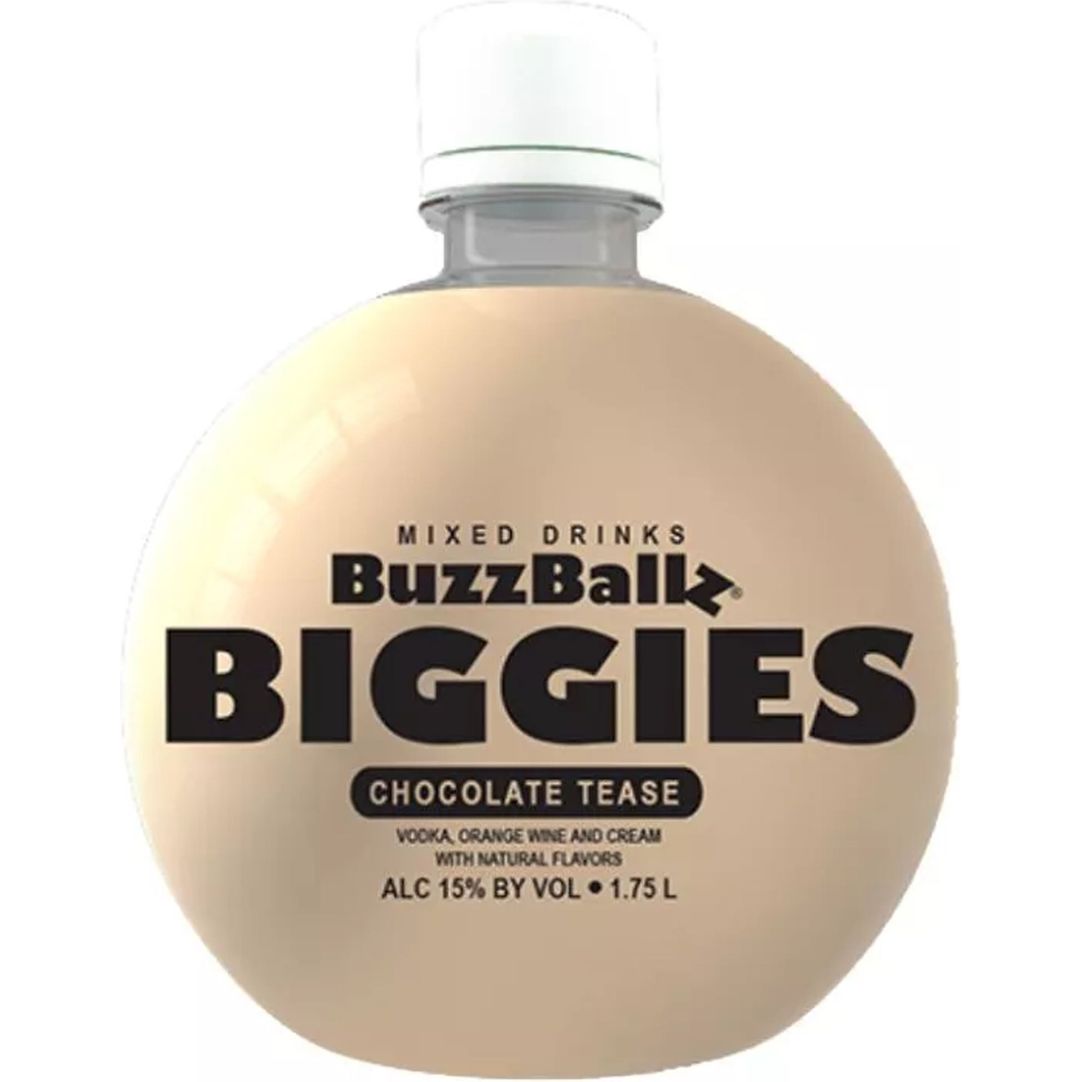 Buzzballz Biggies Chocolate Tease Pre-Mixed Cocktails 1.75 L