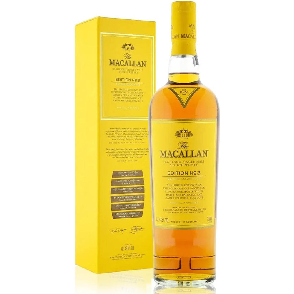 Buy The Macallan Edition No. 3 Scotch Whisky Online | Whiskey Caviar