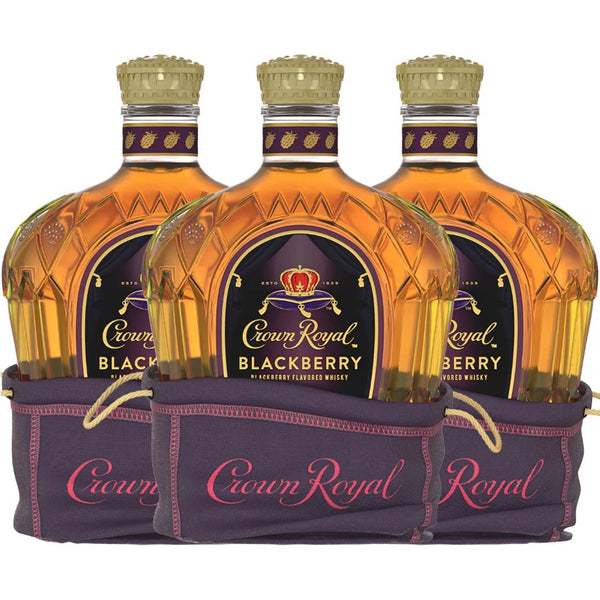 Crown Royal Blackberry Flavored Whisky 750 mL