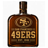 Engraved Football "Choose Team" Woodford Reserve Bourbon 750 mL