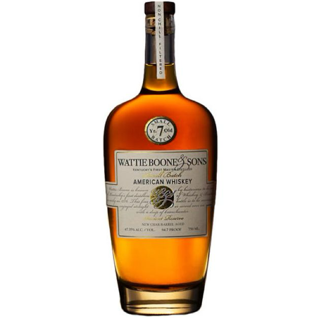 Wattie Boone & Sons 7 Year Whiskey