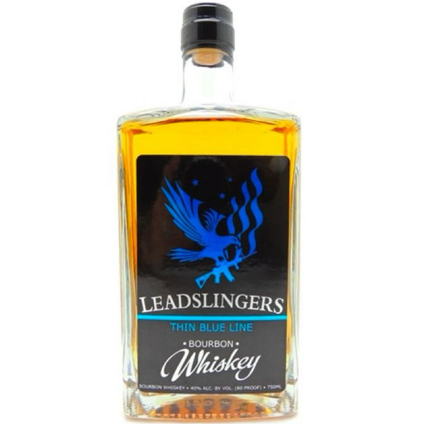 Leadslingers Thin Blue Line Bourbon Whiskey 750 mL