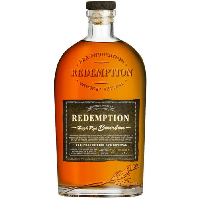 Redemption High Rye Bourbon