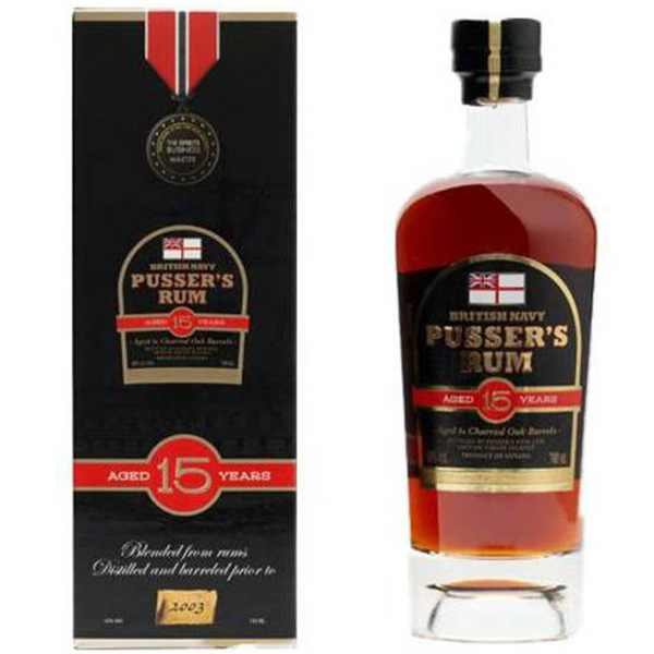 Pusser's British Navy Rum 15 Year Old