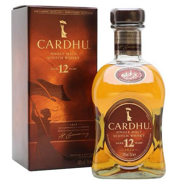 Cardhu Single Malt Scotch Whisky 12 Years