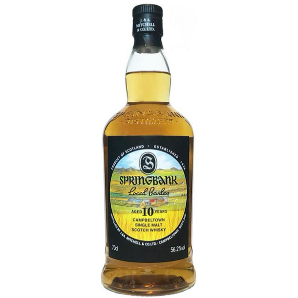 Springbank 10 Year Local Barley Cask Strength Single Malt Whisky Campbeltown