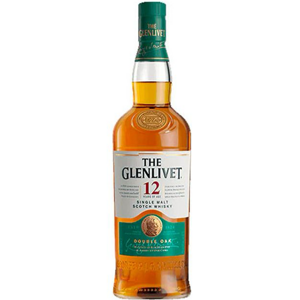 Glenlivet 12 Single Malt Scotch Whisky Double Oak 750mL