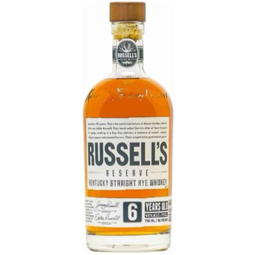 Russell's Reserve Rye Whiskey 6 Year