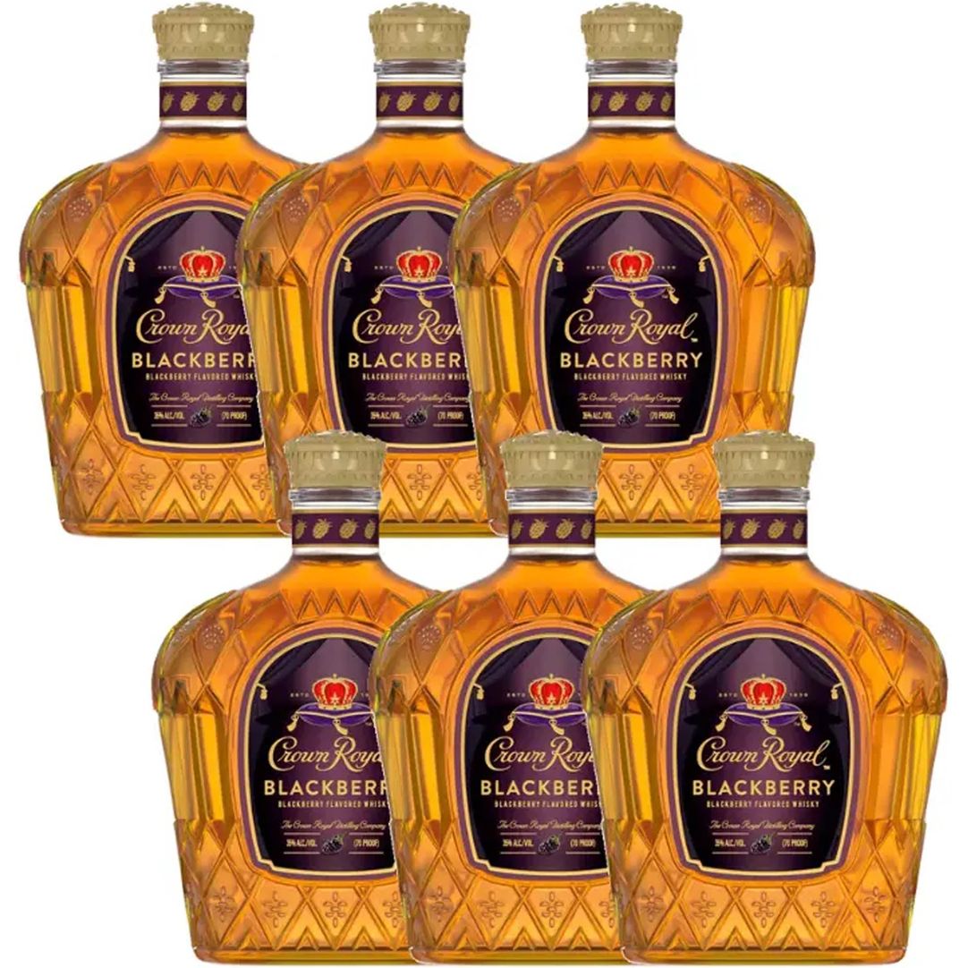 Crown Royal Blackberry Flavored Whisky 750 mL