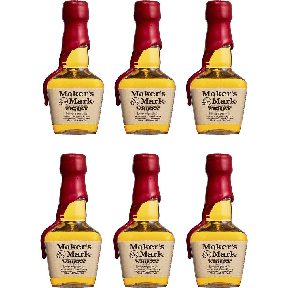 Buy Maker's Mark Straight Bourbon Whiskey 50 mL 6-Pack Shots