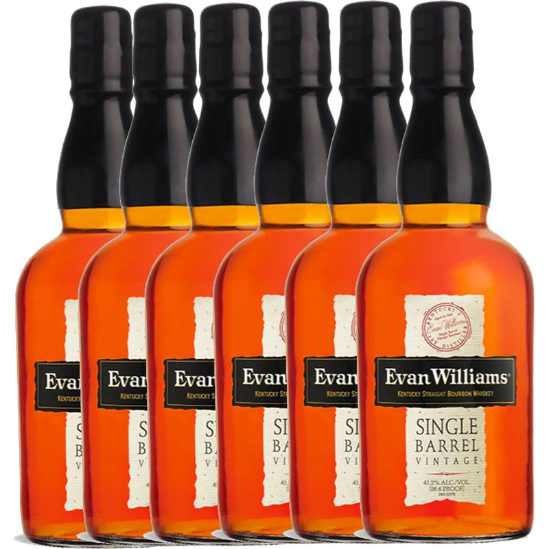 Evan Williams Single Barrel Vintage 6 Pack