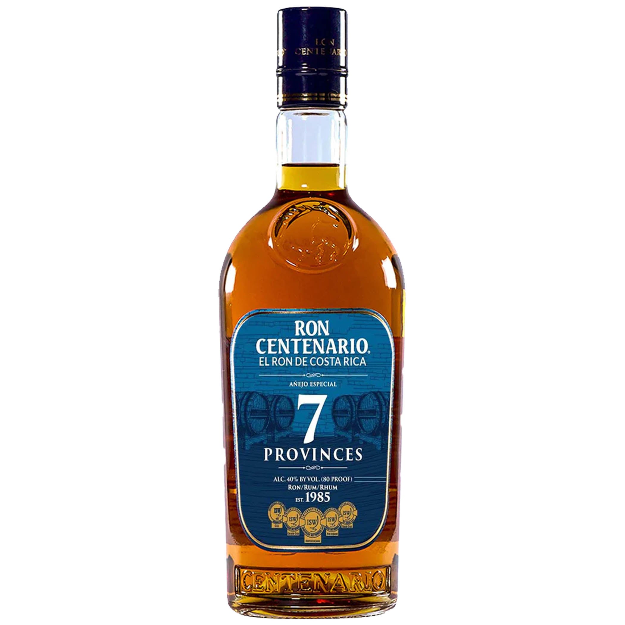 Ron Centenario Añejo Especial 7 Year Provinces Rum 750 mL