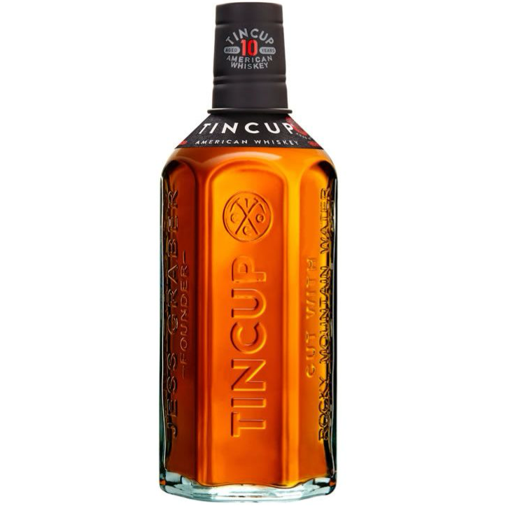 Tincup Whiskey 10 Years Old Bourbon Whiskey