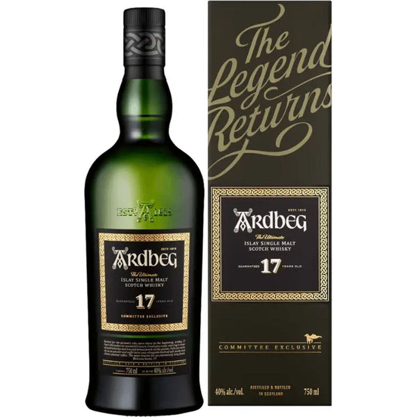 Ardbeg 17 Year Old Committee Exclusive Islay Single Malt Scotch Whisky 750 mL