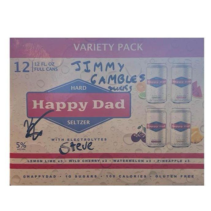 Autographed Happy Dad 12 Pack