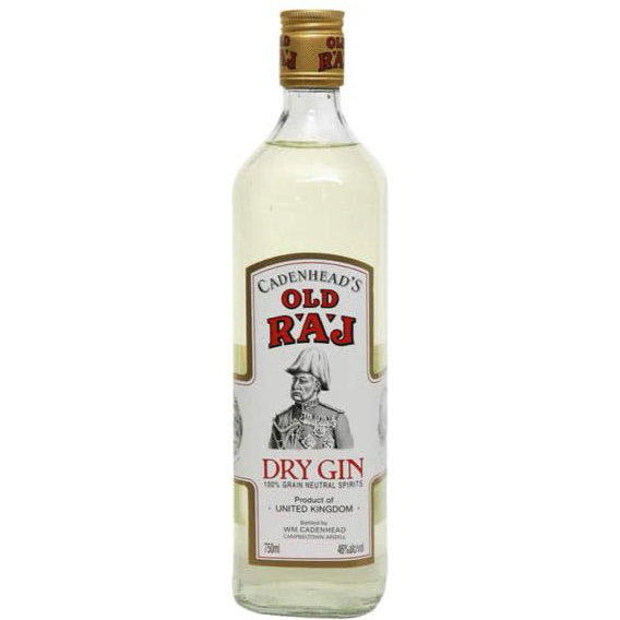 Old Raj Dry Gin 92 Proof