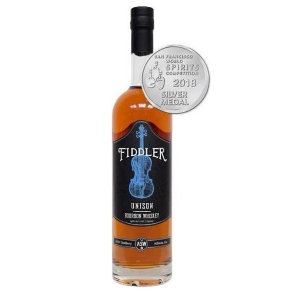 ASW Distillery Fiddler Unison Bourbon 750 mL