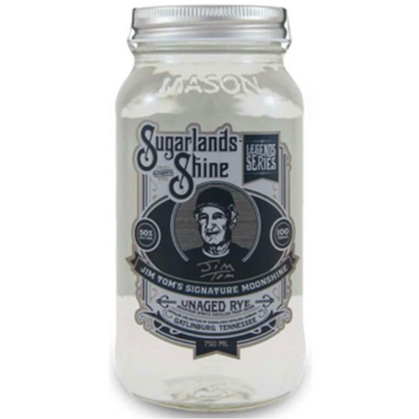 Sugarlands Shine Jim Tom Hedrick’s Unaged Rye Moonshine